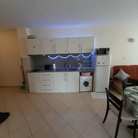 2 Room Apartment With Side Sea View End Of Sunny Beach *