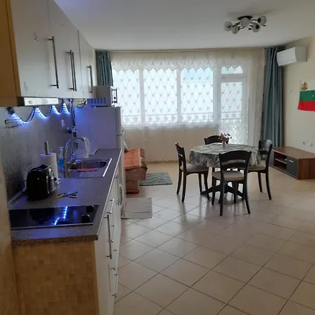 Apartment 2 Room Apartment With Side Sea View End Of Sunny Beach